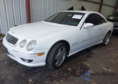 2002 Mercedes-Benz Cl 500 из США, поврежденный, VIN WDBPJ75J82A029232